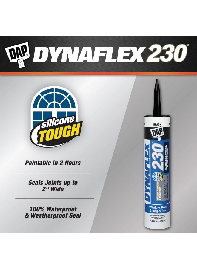 Dap Dynaflex 230 Waterproof Window Door and Trim Sealant Black 300 ml 18280 - Image 3